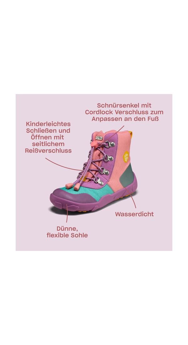 Affenzahn Vegan Discovy Winterstiefel wasserdicht und warm gefüttert