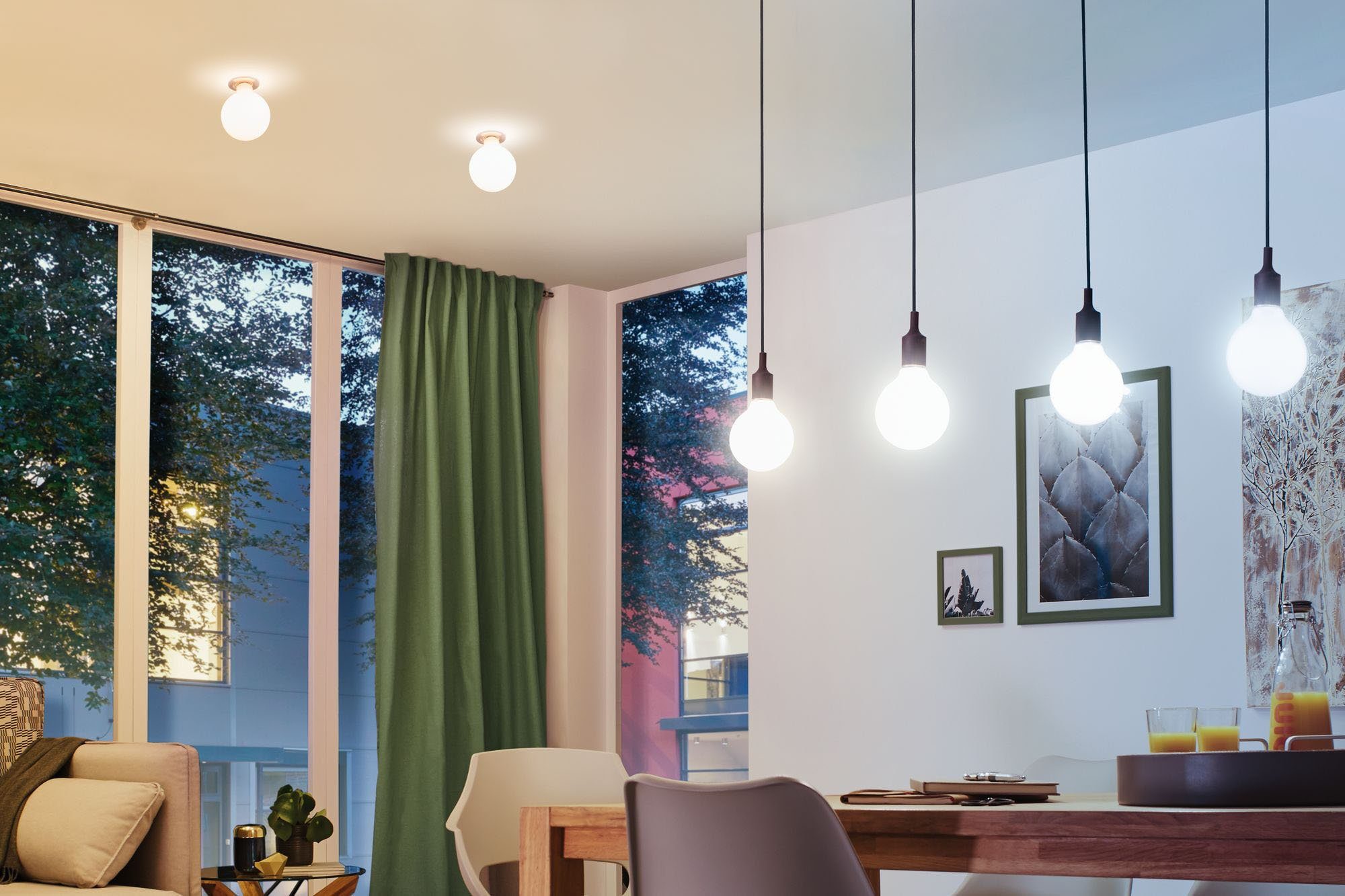 Paulmann »Smart Home Zigbee Standardform 9 W Matt E27 2.700 - 6.500K« LED- Leuchtmittel, E27, 1 St., Warmweiß, Tunable White