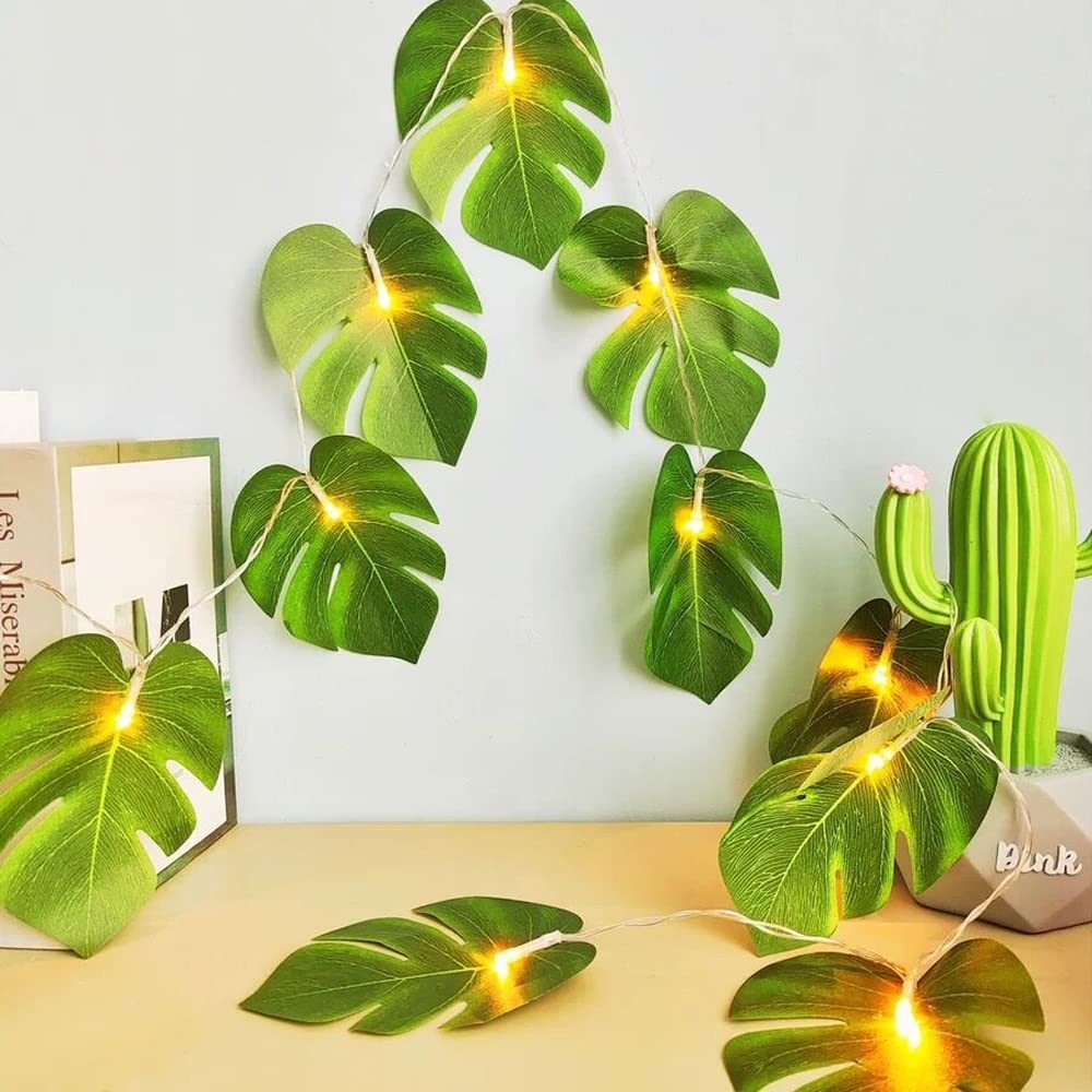 MUPOO LED-Lichterkette Künstlicher Palmenblättern/Efeu Blatt LED günstig online kaufen