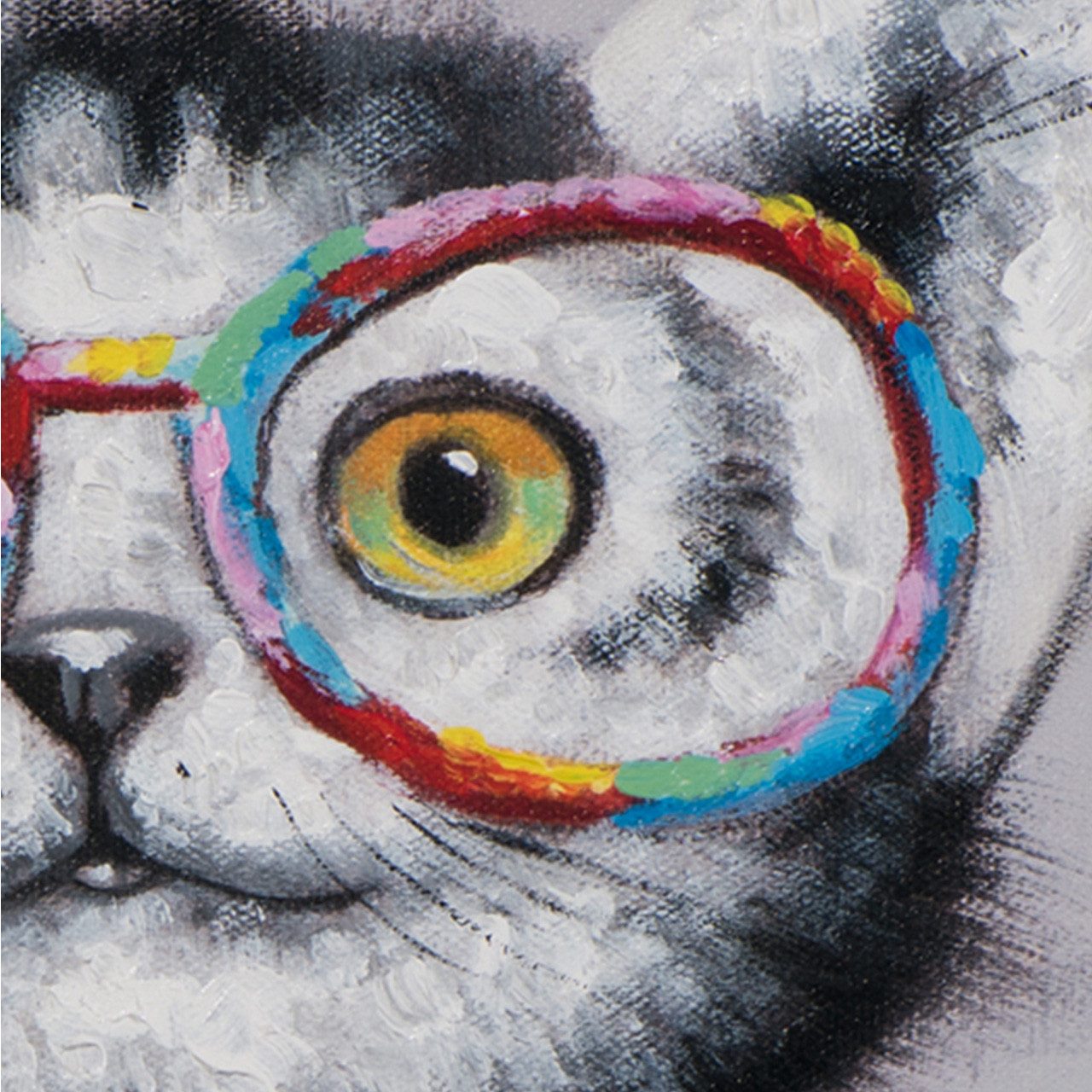 ArtUniverse Gemälde Katze in der Tasse günstig online kaufen