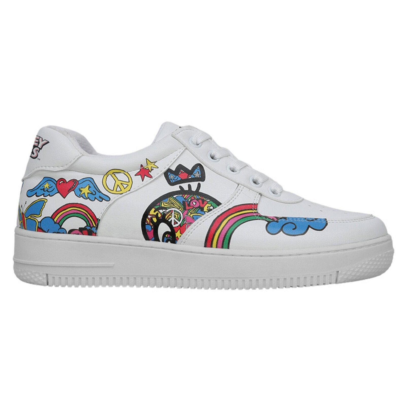 DOGO Dice Low-Top Sneaker Tweety Love Damen Sneaker Sneaker Handgefertigt