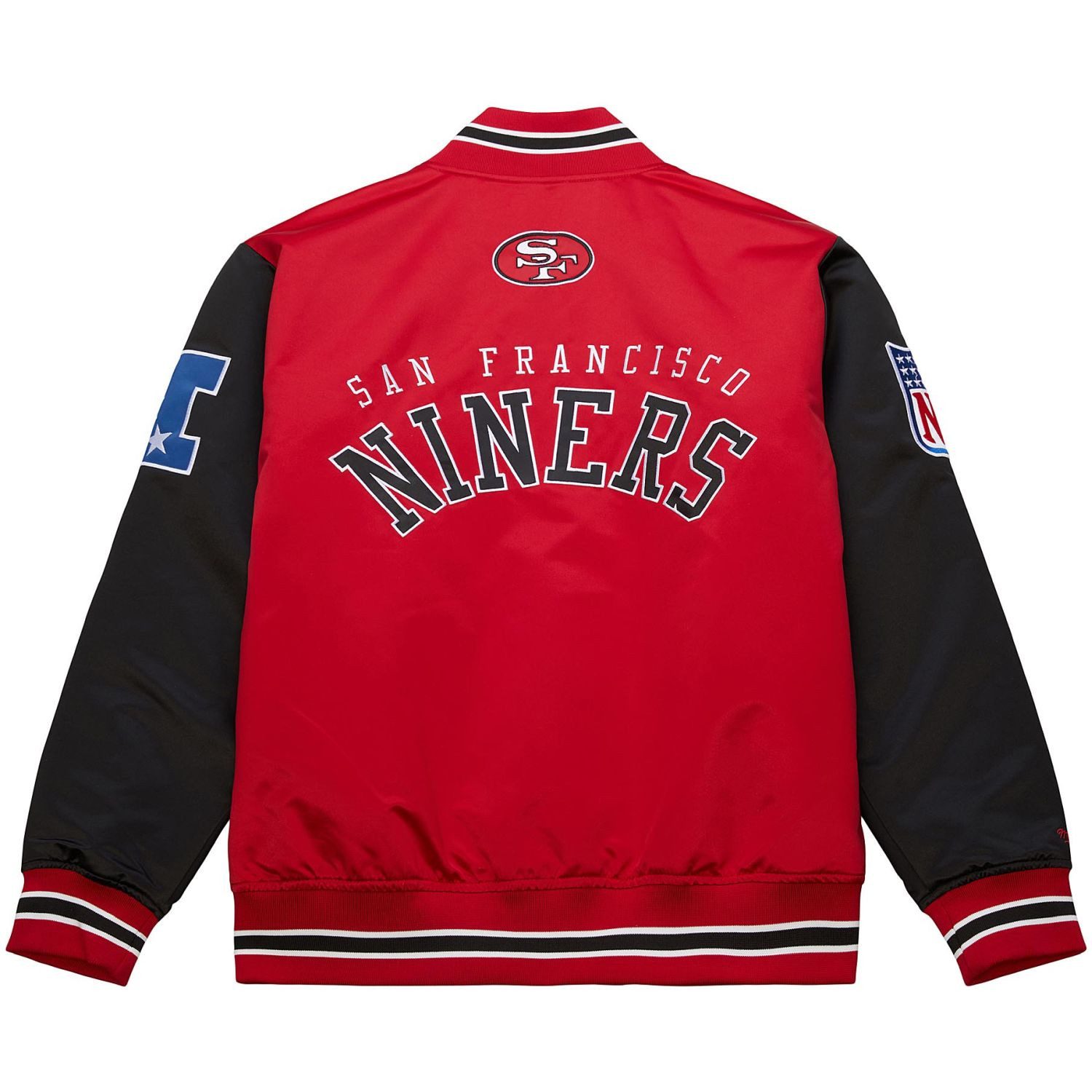 Mitchell & Ness Collegejacke Heavyweight Satin NFL San Francisco 49ers