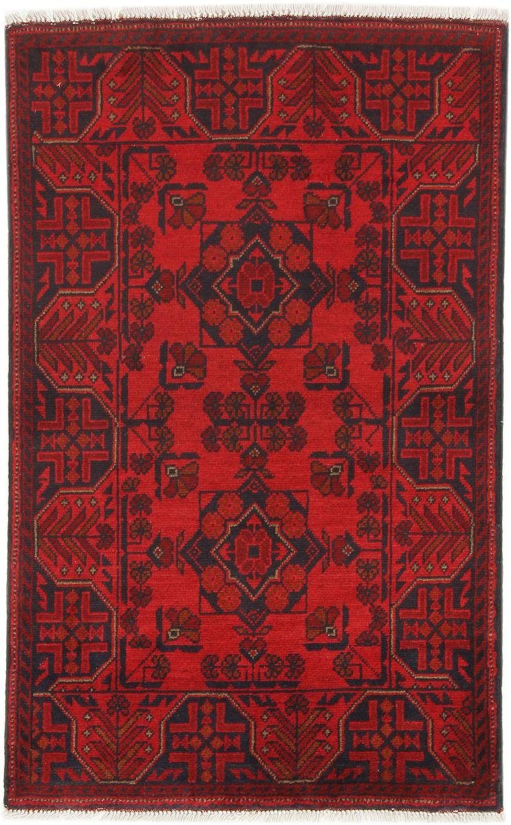Orientteppich Khal Mohammadi 76x122 Handgeknüpfter Orientteppich, Nain Trading, rechteckig, Höhe: 6 mm