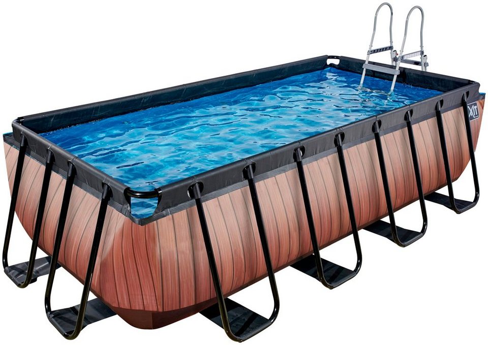 EXIT Framepool BxLxH: 200x400x100 cm, mit Sandfilter ... EXIT Framepool BxLxH: 200x400x100 cm, mit Sandfilter ...