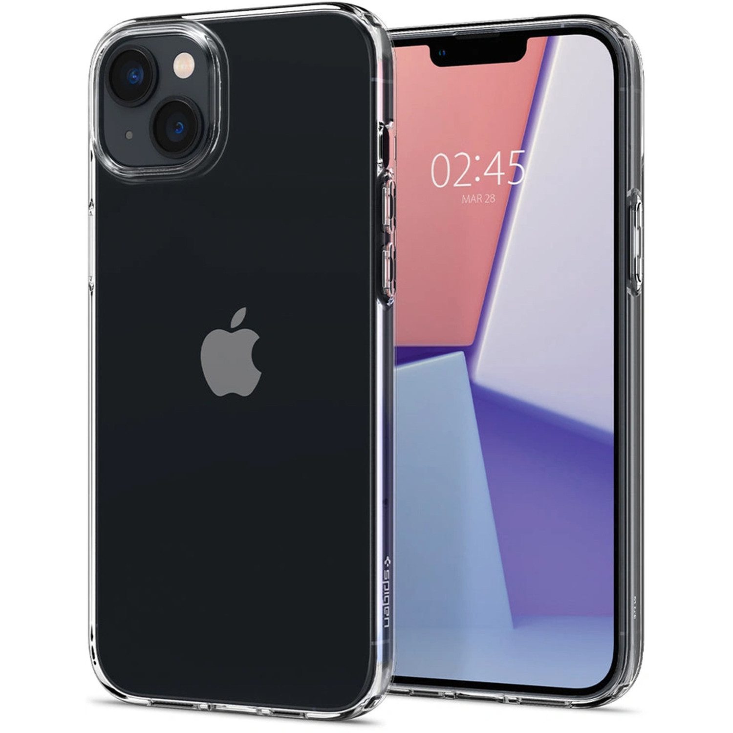 Spigen Backcover Spigen Liquid Crystal Case für das Apple iPhone 14 - Transparent