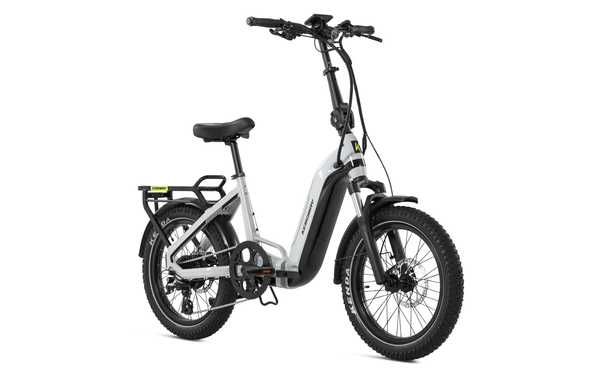 KEMOWAY E-Bike Faltrad 20" E-Bike Faltrad Klapprad mit 15Ah Akku Z3, 8 Gang SHIMANO ALTUS ARDM310DL Schaltwerk, Heckmotor, 720 Wh