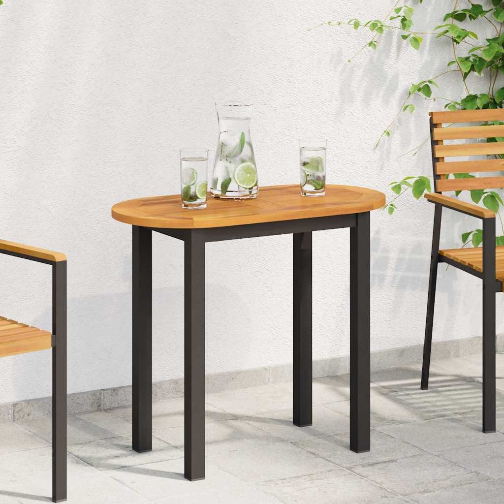 vidaXL Tischplatte Tischplatte Öl-Natur 80 x 40 x 2 cm Massivholz (1 St)