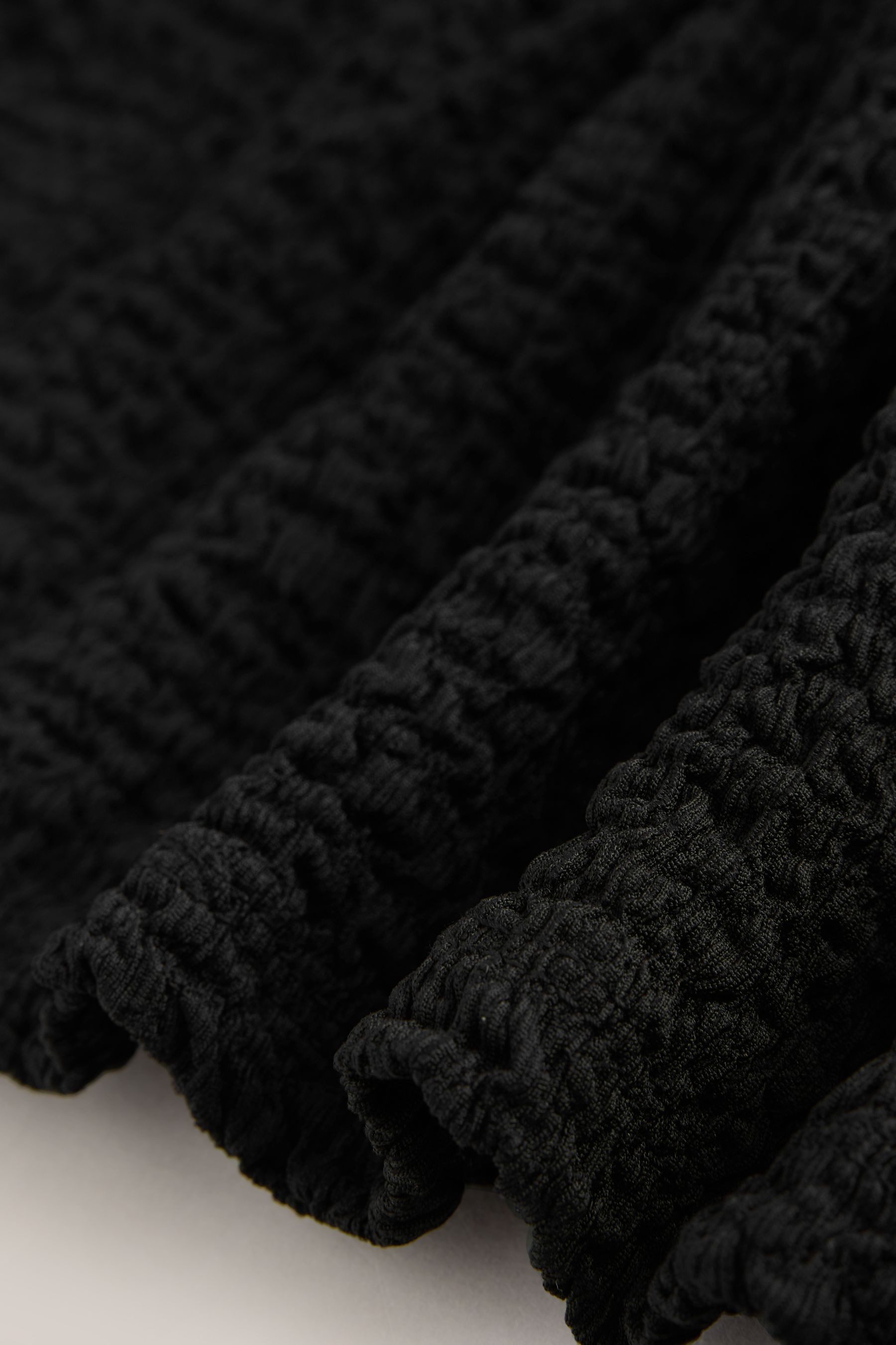 Next Trägerkleid Sommerkleid mit Trägern und Knitteroptik (1-tlg)