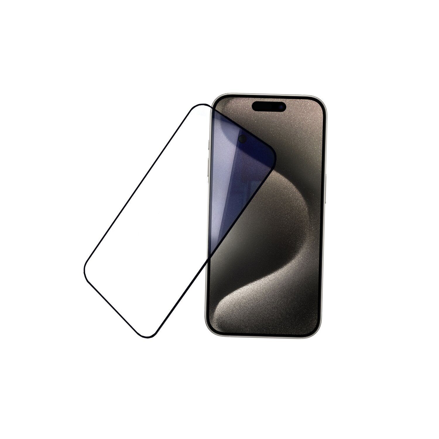 COFI 1453 Displayschutzglas Gehärtetes Glass 9H mit Blaulicht-Filter Anti-Blau Vollkleber für iPhone X / XS, 1 Stück