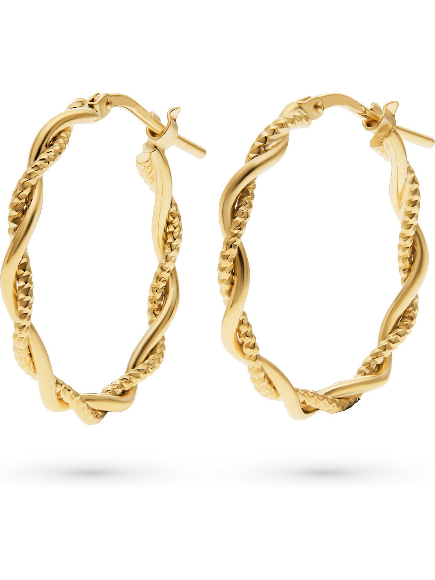 FAVS Paar Серьги-кольца FAVS Damen-Creolen 925er Silber (Paar)