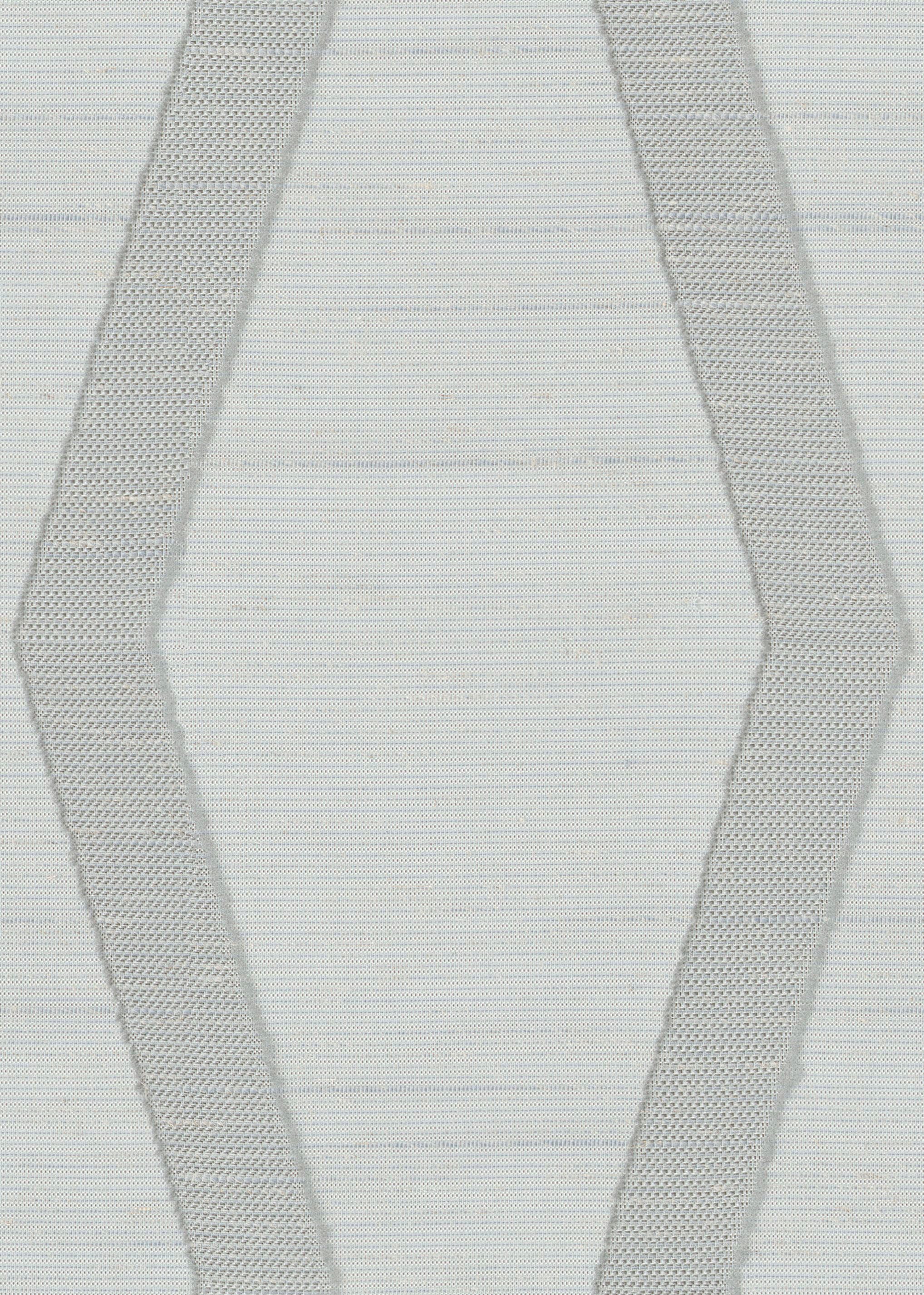 Scherlimotiv Vorhang Aiko, for halbtransparent, grafisches you!, Multifunktionsband silberfarben/grau (1 Neutex St),