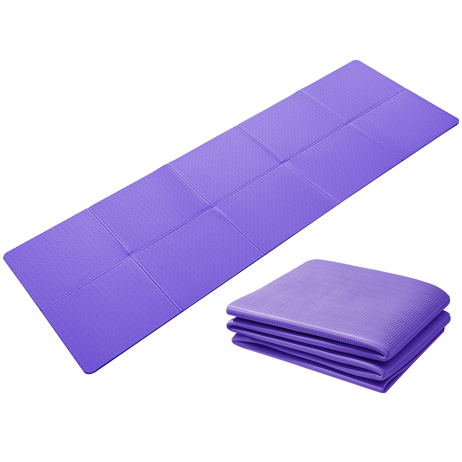 Good Nite Fitnessmatte Fitnessmatte Faltbare rutschfest tragbar Yogamatte leicht, Klappbar, 183 x 61 x 0,6 cm (L x B x H)