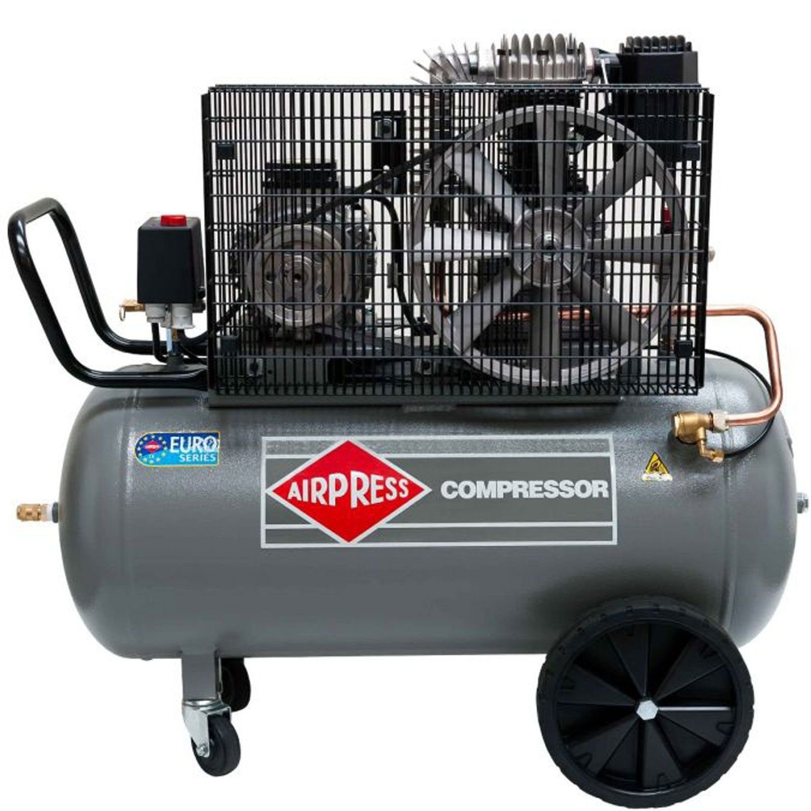 Airpress Kompressor Druckluft- Kompressor 3,0 PS 90 Liter 10 bar HK425-90 Typ 360601, max. 10 bar, 90 l