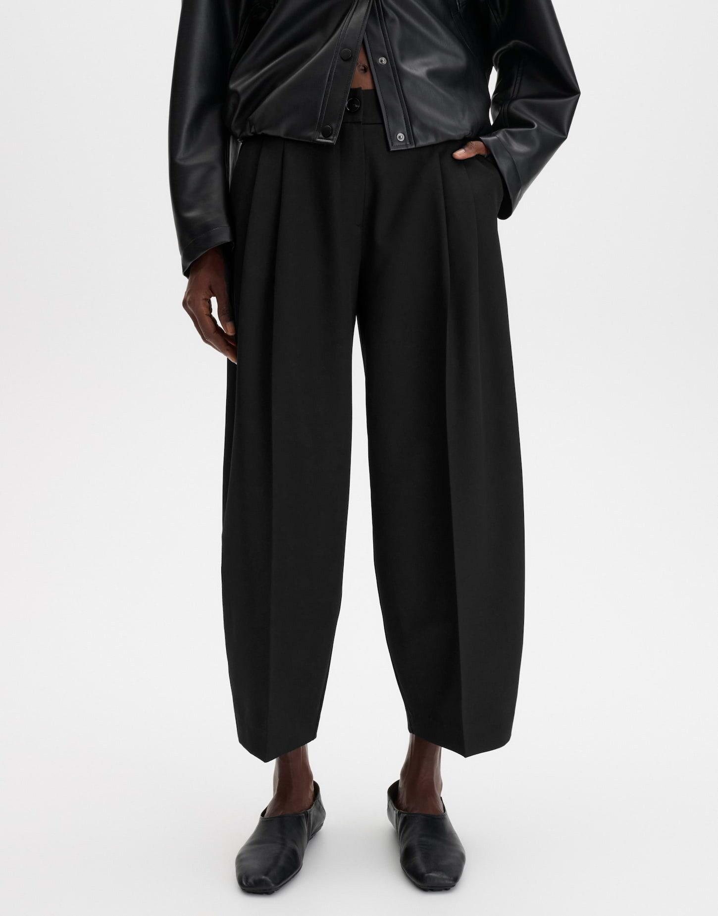 someday Stoffhose Cisilia modern aus fließender Webware Schräge eingrifftaschen für einen modernen, komfortablen Look