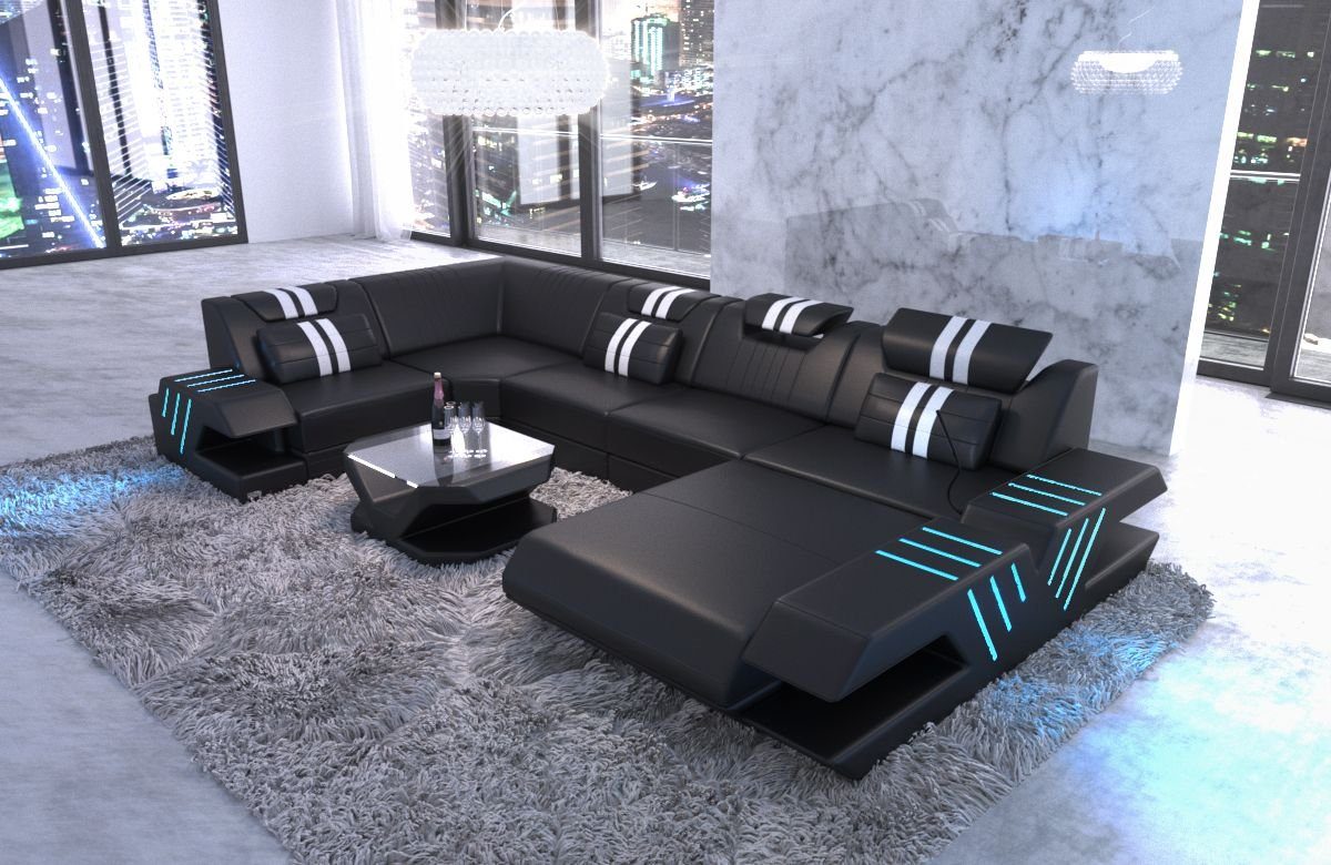 Sofa Dreams Wohnlandschaft Ledercouch Sofa Leder günstig online kaufen
