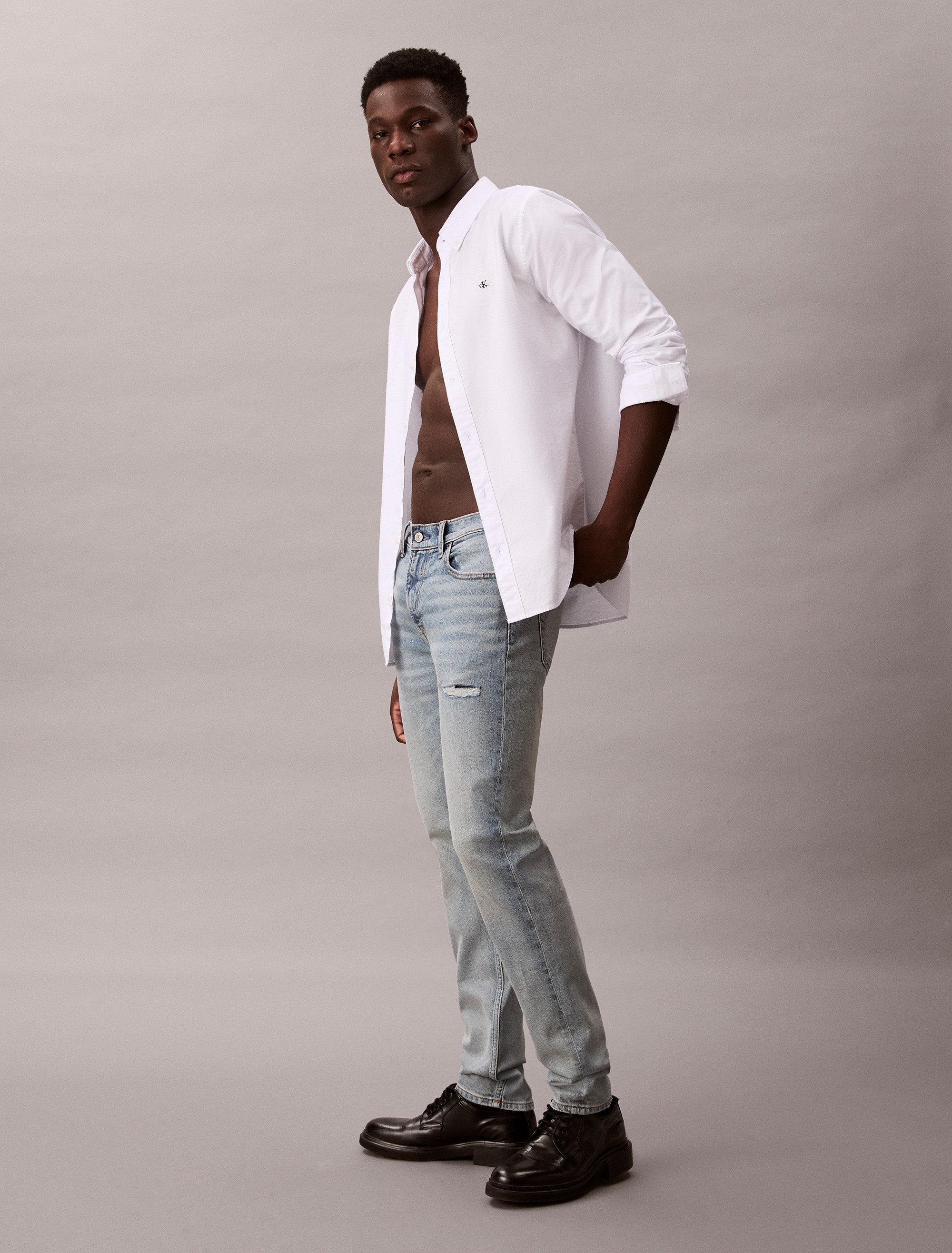 Calvin Klein Jeans Slim-fit-Jeans SLIM TAPER JEANS Slim fit – Bild 5 von 5