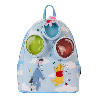 Loungefly Minirucksack Disney Winnie Puuh Luftballons, 3 zusätzliche Fächer im Luftballon-Design