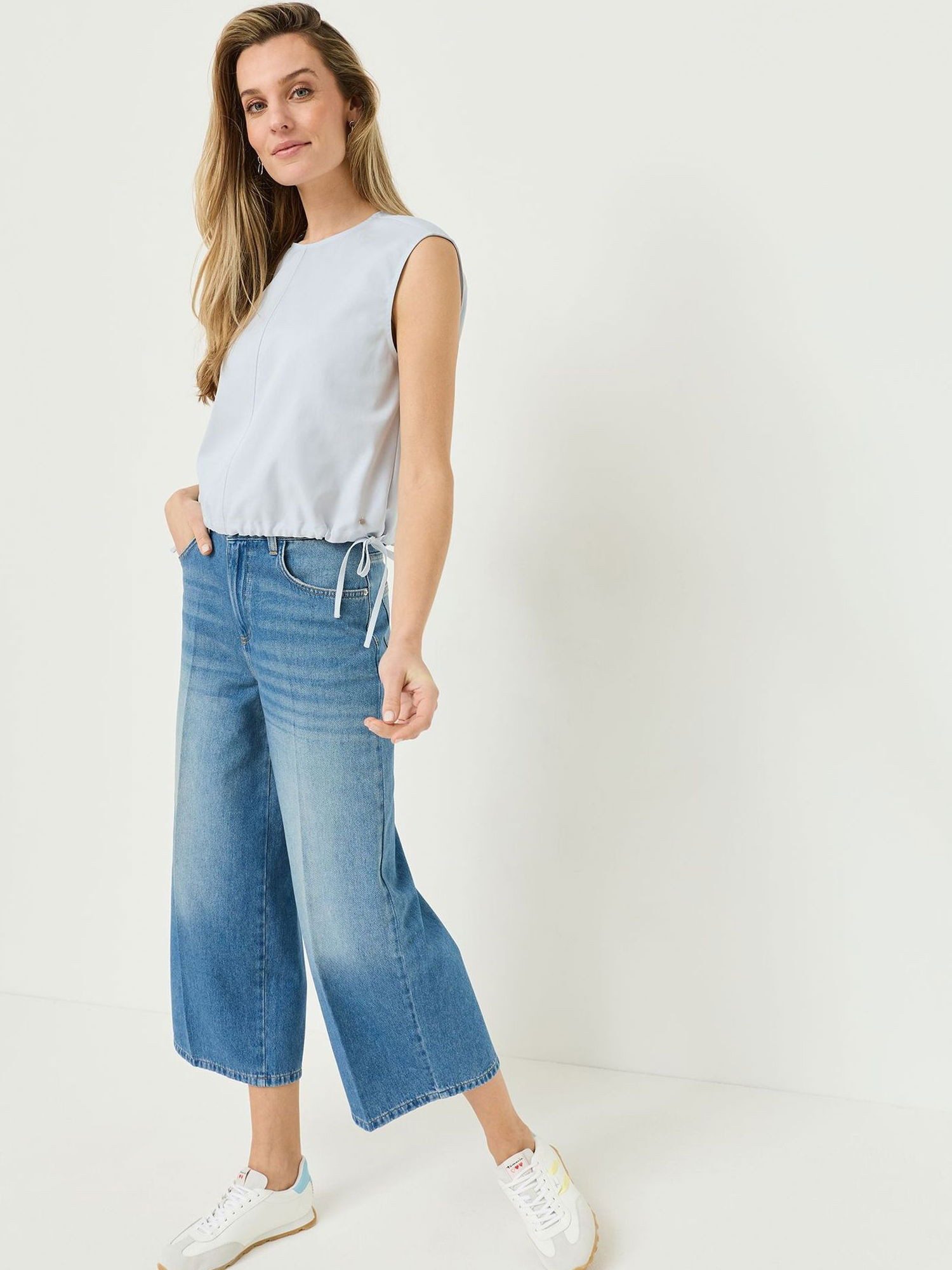 Tamaris Klassische Bluse Ärmellos TAW1049