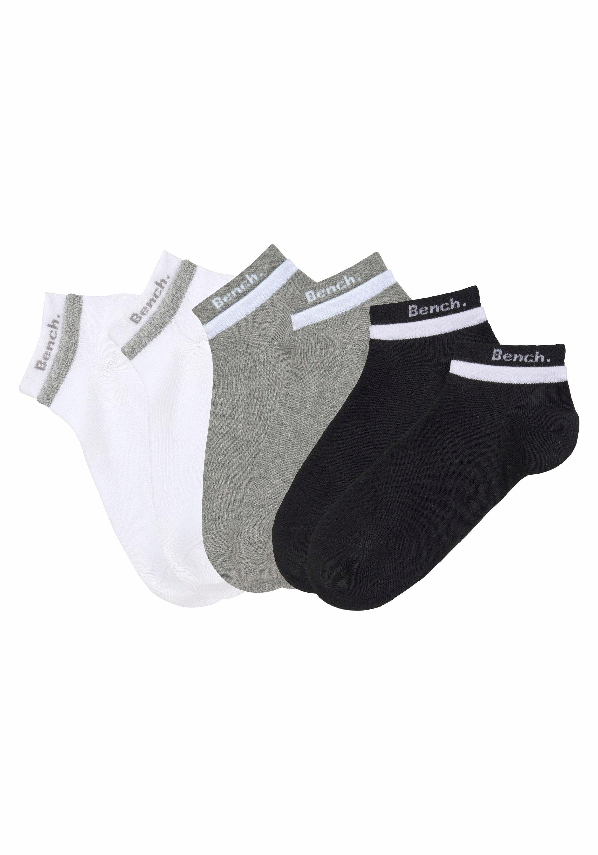 Bench. Kurzsocken (Packung, 6-Paar) mit doppelten Bündchen