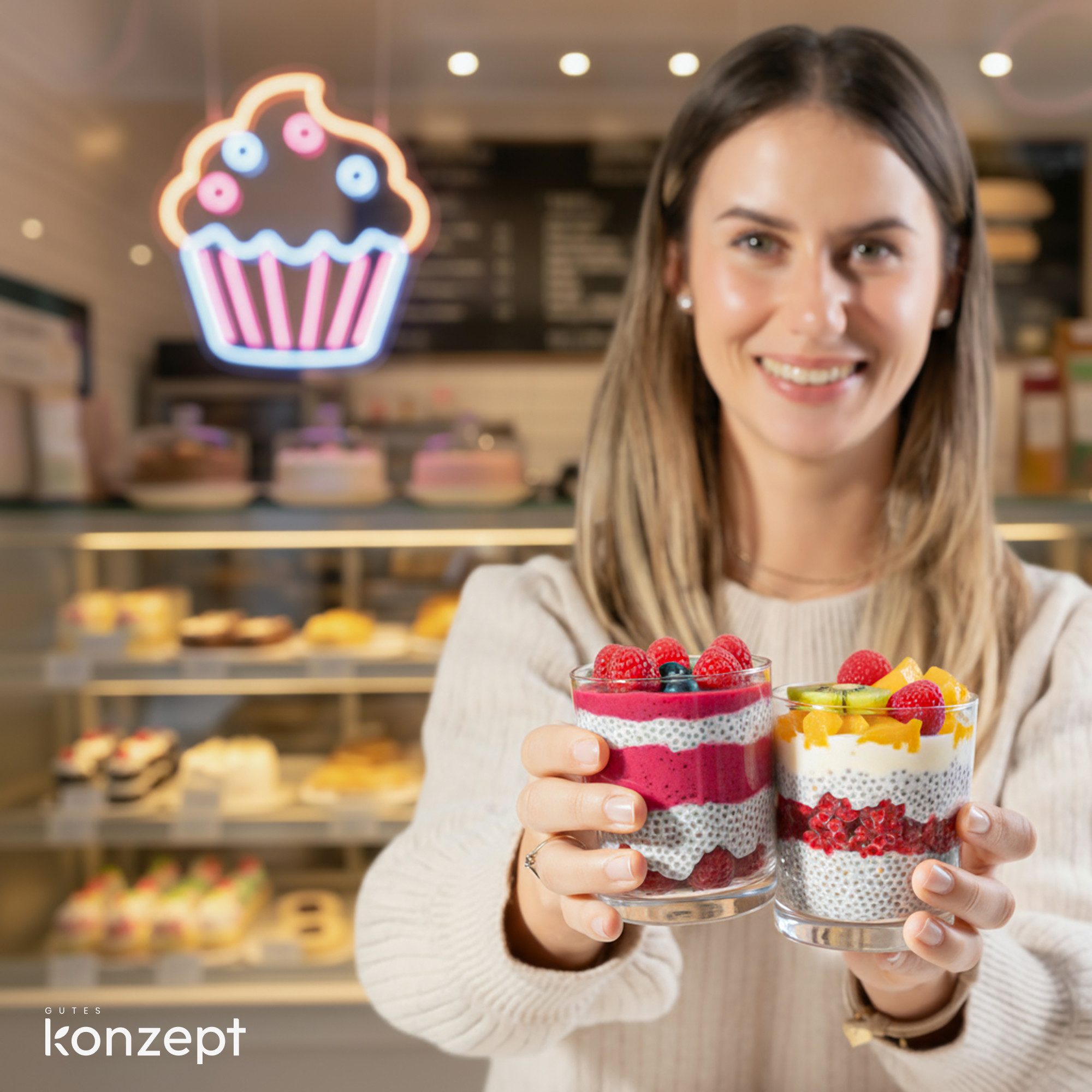 KONZEPT Dessertschale 6/12er Set 180 ml – Klassisches Design, Spülmaschinengeeignet, Kompakt, (12-tlg), Ideal für Desserts, Eis, Mousses und Snacks – Europäisch – Bild 4 von 5