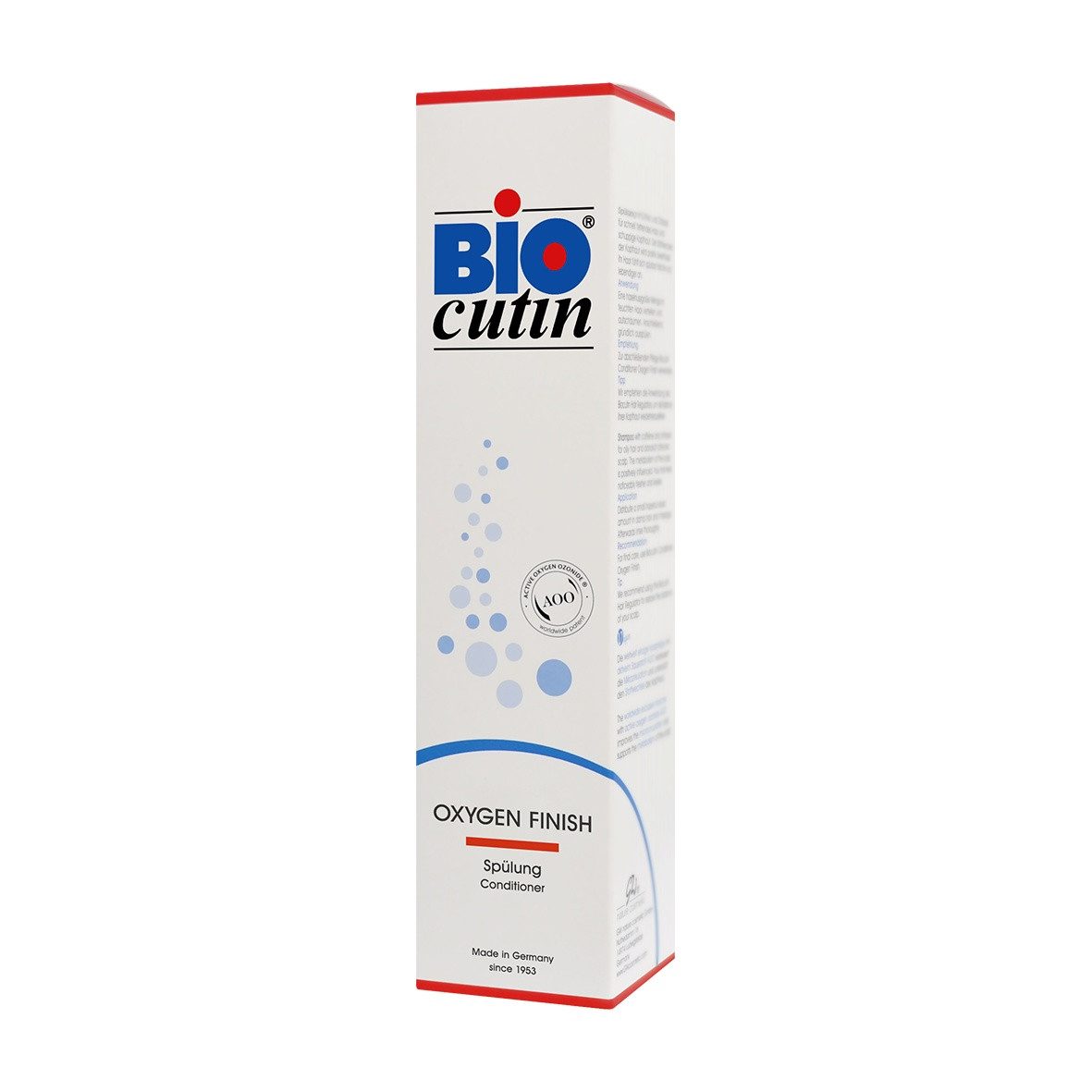 GW Nature Cosmetic Haarspülung Biocutin® Conditioner Oxygen Finish 200 ml, Vegan, mit AOO und pflanzlichem Keratin, pH-ausgleichend
