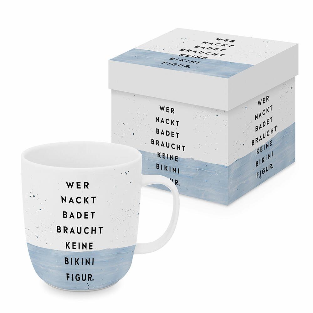 PPD Tasse Bikinifigur Matte Mug 400 ml, New Bone China