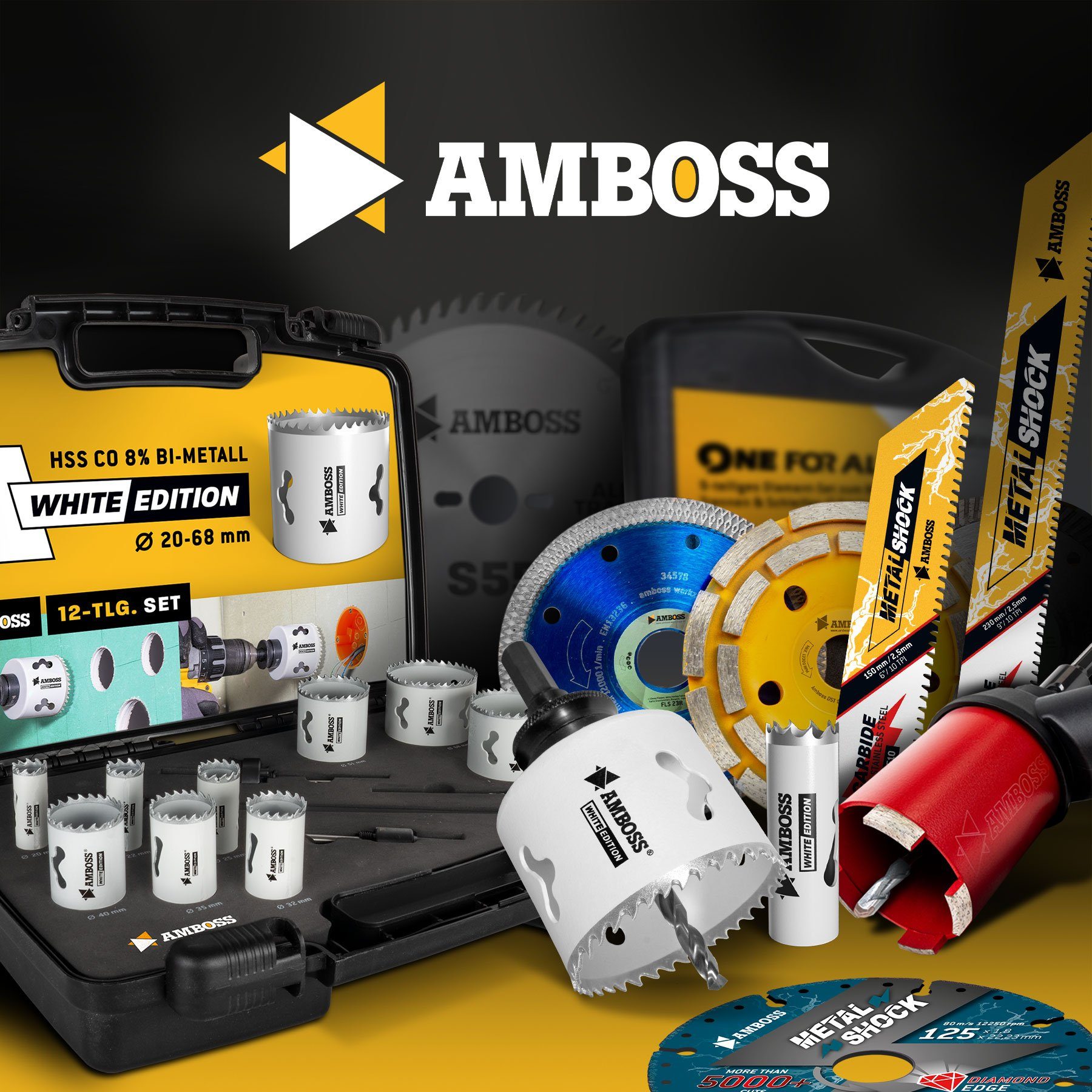 Amboss Werkzeuge Bandsägeblatt Amboss M42 Bandsägeblatt Metal Star Zero 1000 x 27