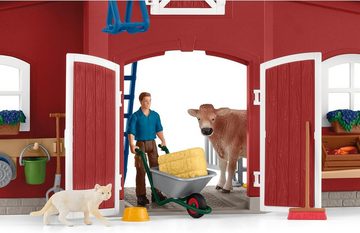 Sarcia.eu Spielfigur Schleich Farm World - Großer Bauernhof + Zubehör, Figurenset 3+