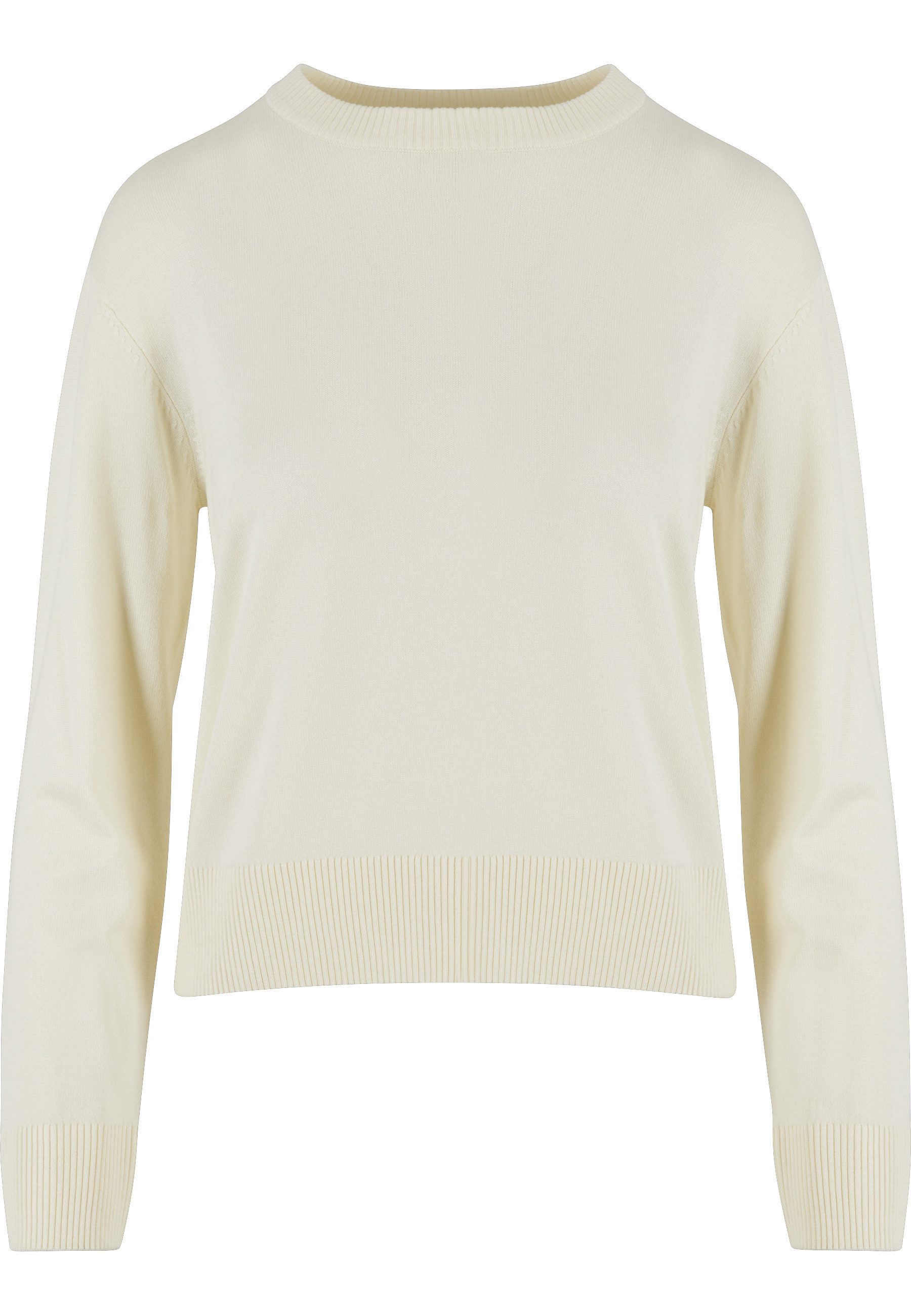 Rundhalspullover Urban Classics Damen Ladies Knitted Roundneck Sweater