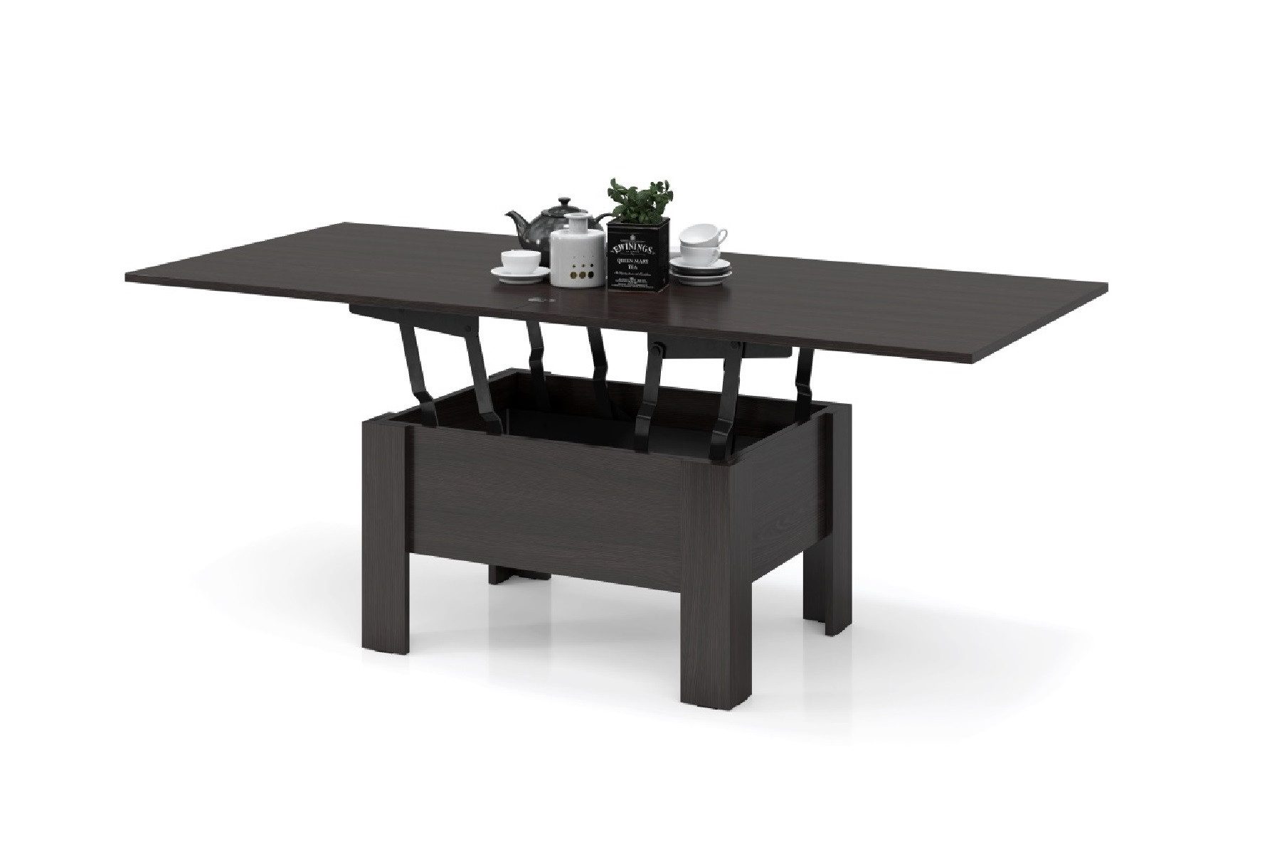 designimpex Couchtisch Design Oslo Tisch höhenverstellbar günstig online kaufen