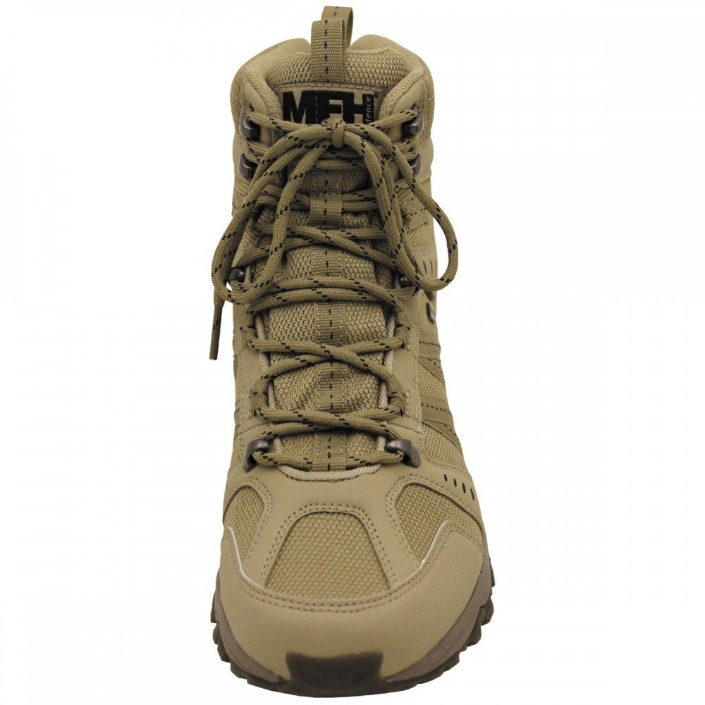 MFH HighDefence Einsatzstiefel, "Tactical", coyote tan - 39 Wanderschuh hochwertige HBR Membran®