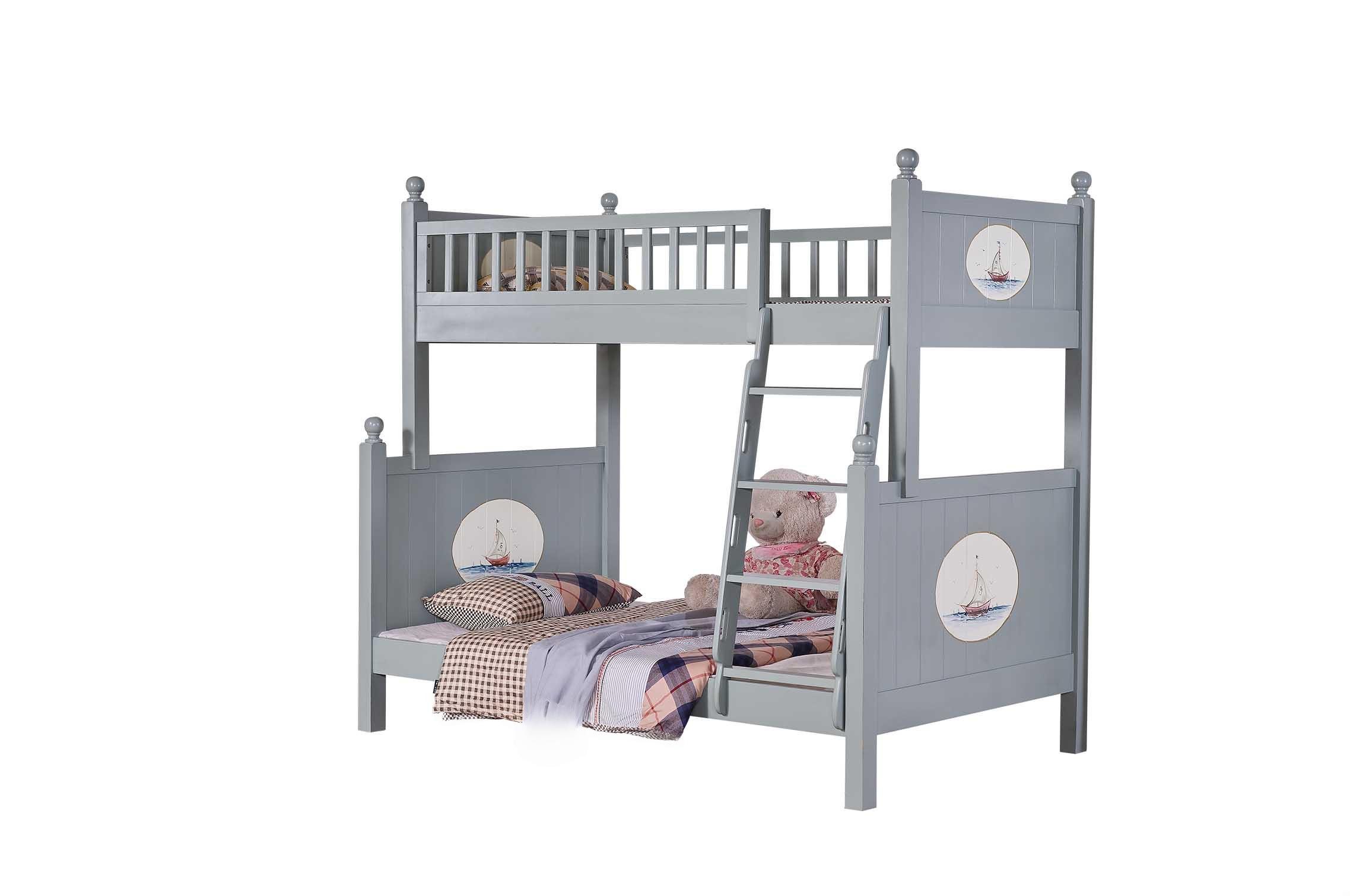 Etagenbett Stilvolles Hochbett aus hochwertigem Holz für Kinder und Jugendliche
