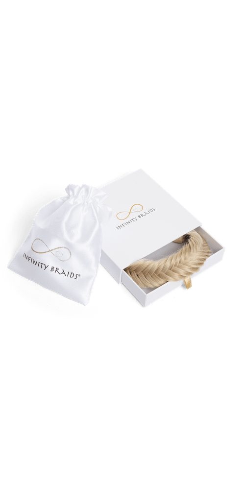 Infinity Braids Kunsthaar-Extension Infinity Braids Fishtail Braid Jolie Shimmer Ale