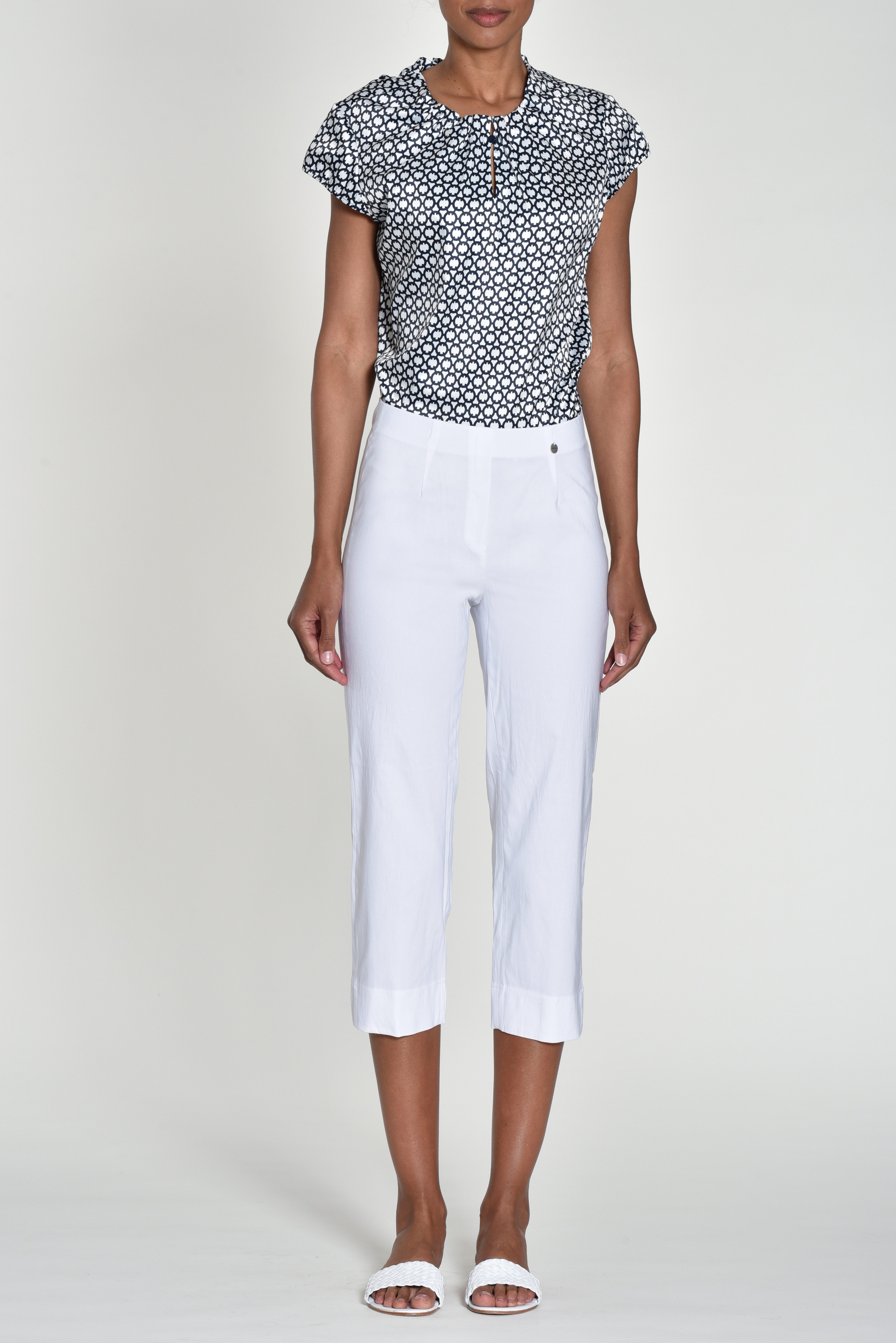 ROBELL Caprihose Style MARIE Bengaline 3/4 Hose super bequem günstig online kaufen
