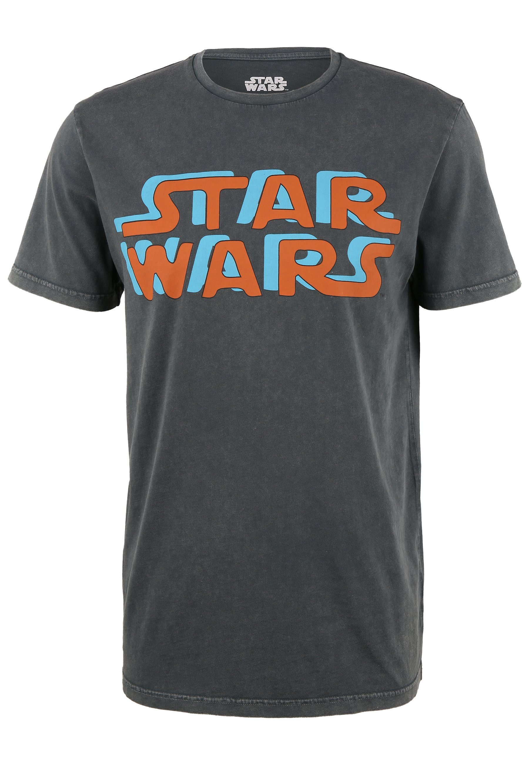 Recovered T-Shirt zertifizierte Star Wars Logo GOTS Sketched Bio-Baumwolle
