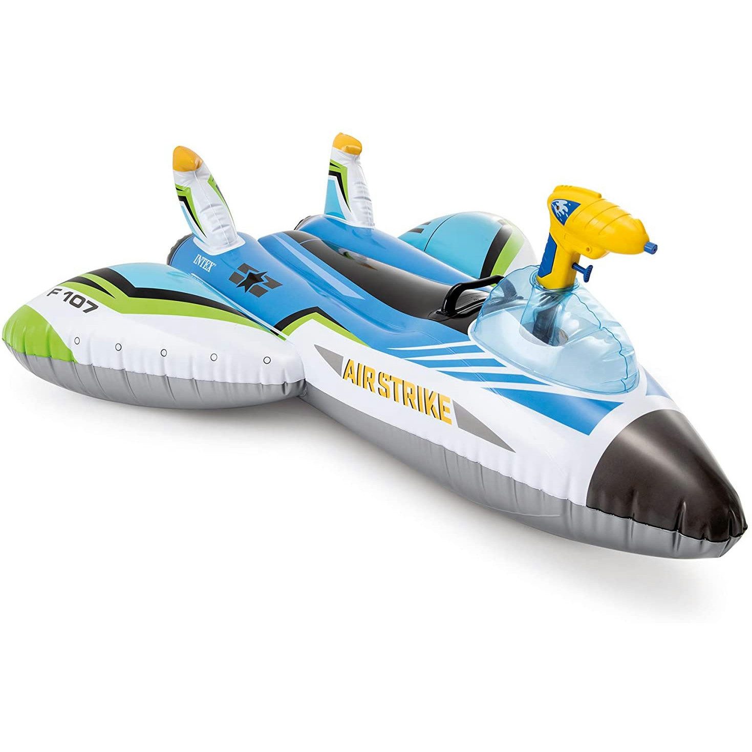 Intex Schwimmtier INTEX 57536NP RideON - Water Gun Plane (117x117cm)