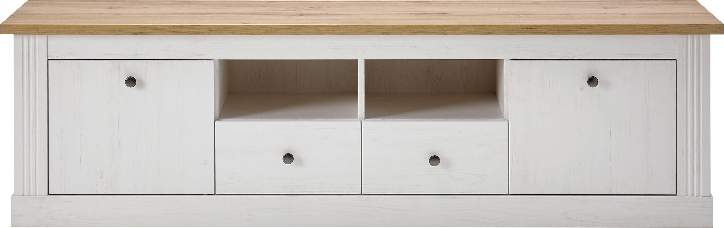 OTTO home Lowboard Westminster S (Breite ca. 180cm), in romantischem Landhausstil