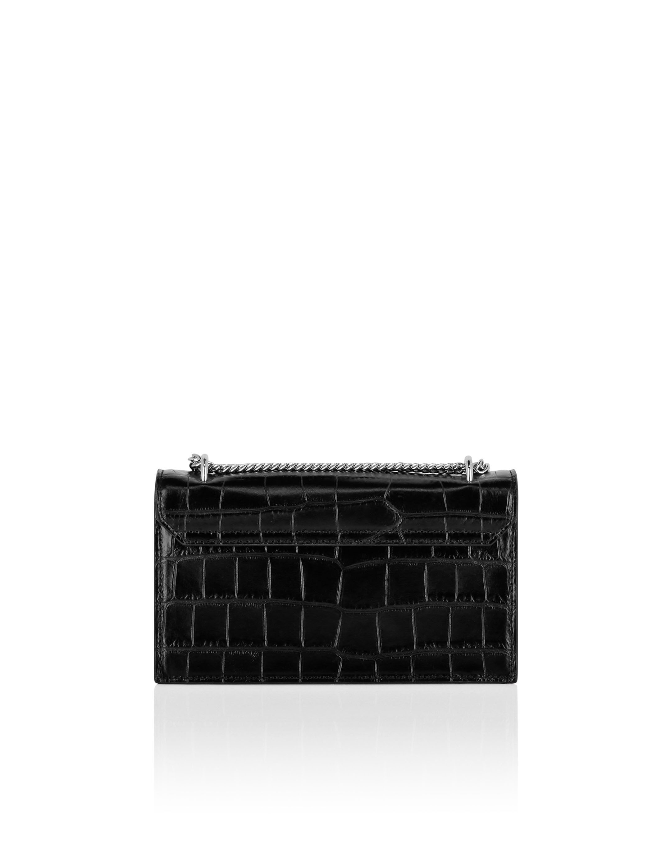 PHILIPP PLEIN Schultertasche Crocco Print