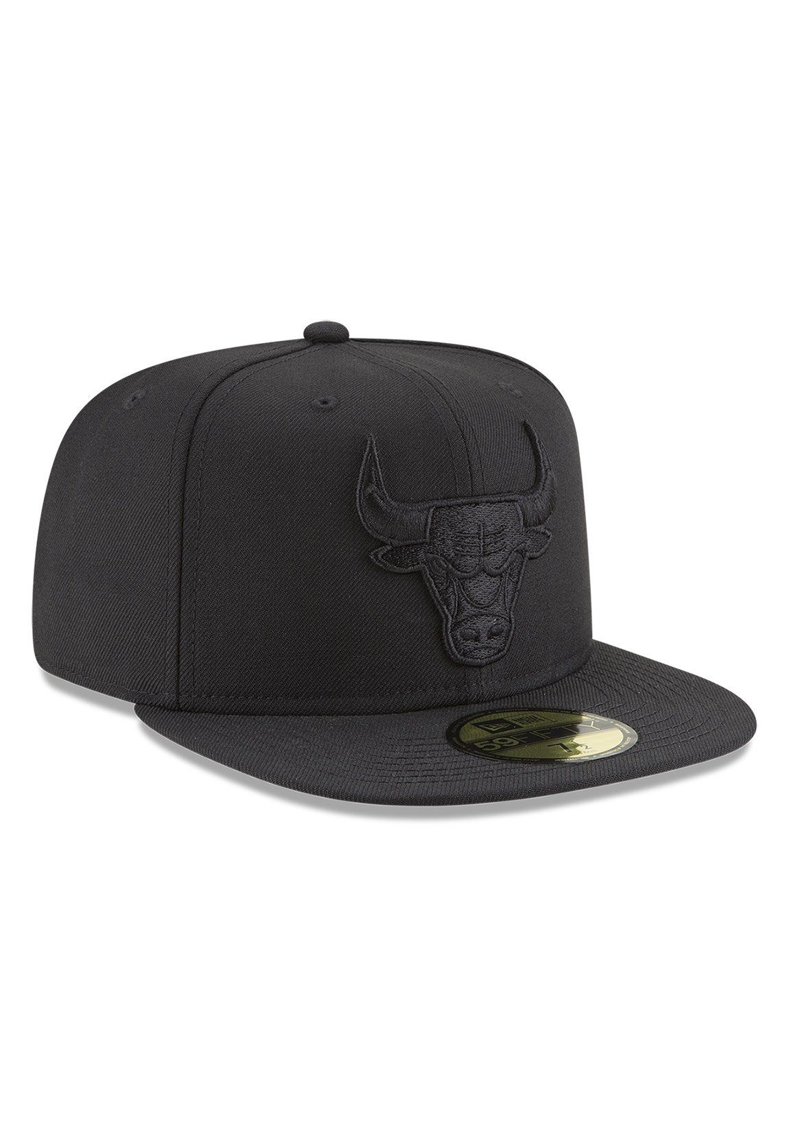 Era New New Era Schwarz Cap on CHICAGO Fitted Black Black 59Fifty Cap BULLS