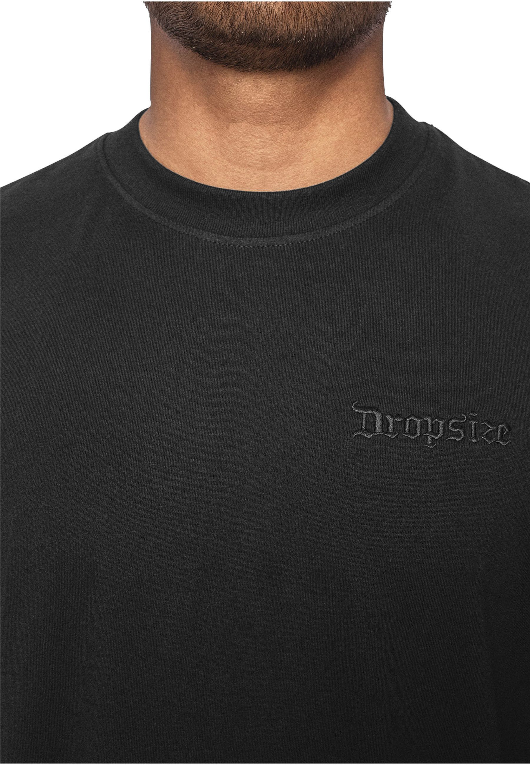 Dropsize T-Shirt Dropsize Herren Heavy Oversize Embo T-Shirt (1-tlg)