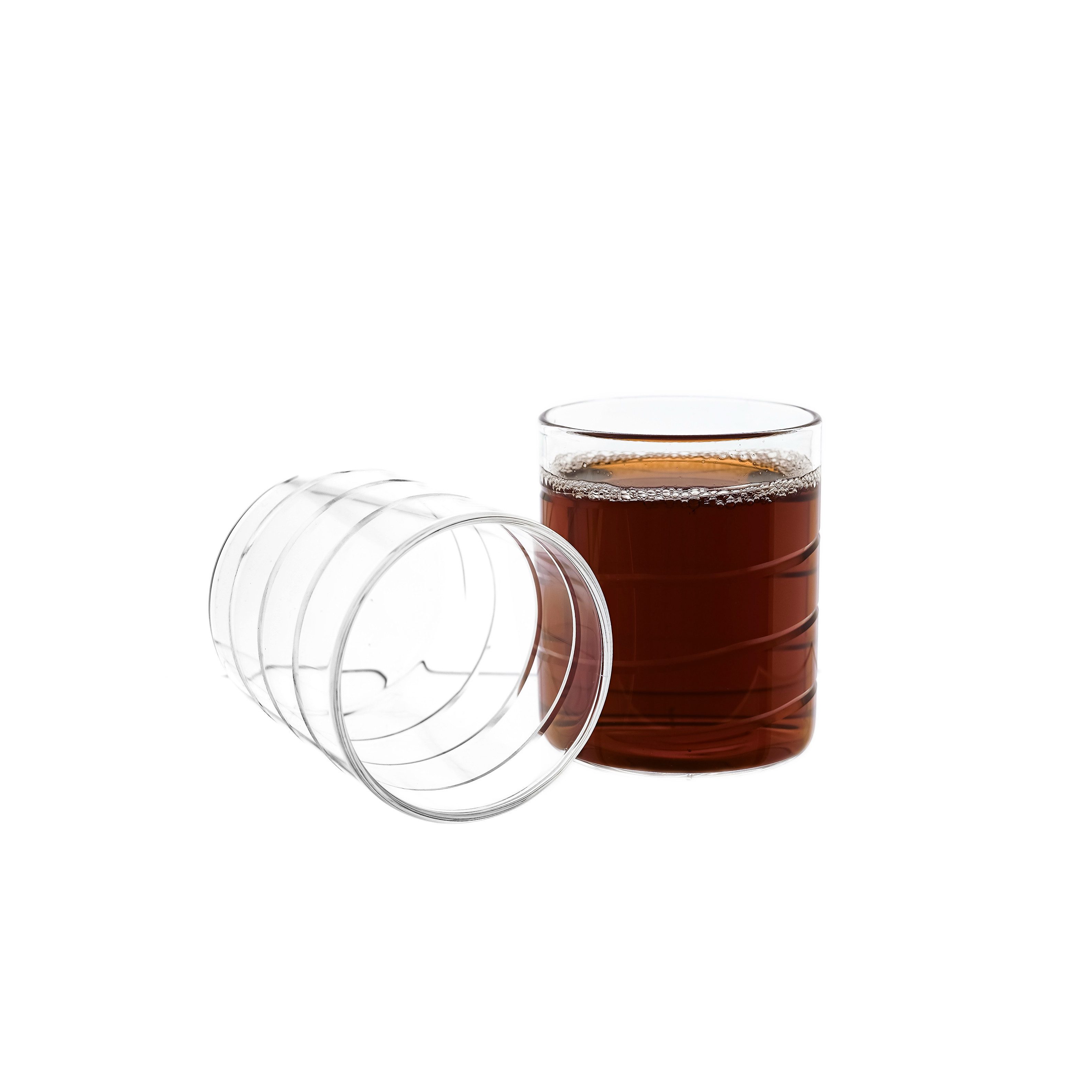 Gläser-Set Night Series im modernen Design - 3er Set Trinkgläser 250 ml