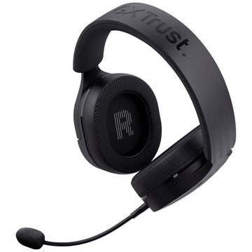 Trust Wireless-Headset Kopfhörer (Surround-Sound, Mikrofon-Stummschaltung, Lautstärkeregelung)