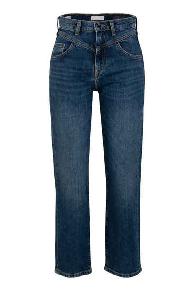 Rich & Royal 5-Pocket-Jeans Vintage straight dark blue organic