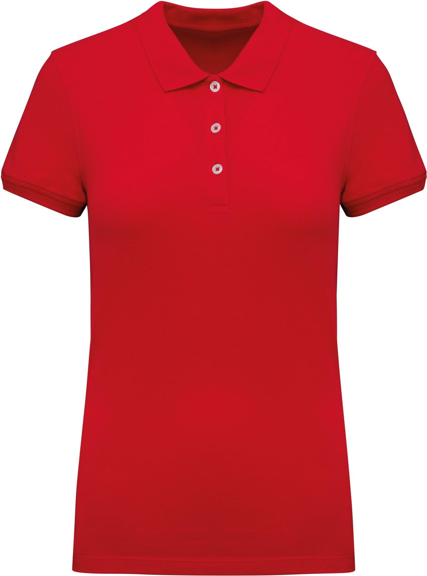 Poloshirt Piqué-Polohemd für Damen