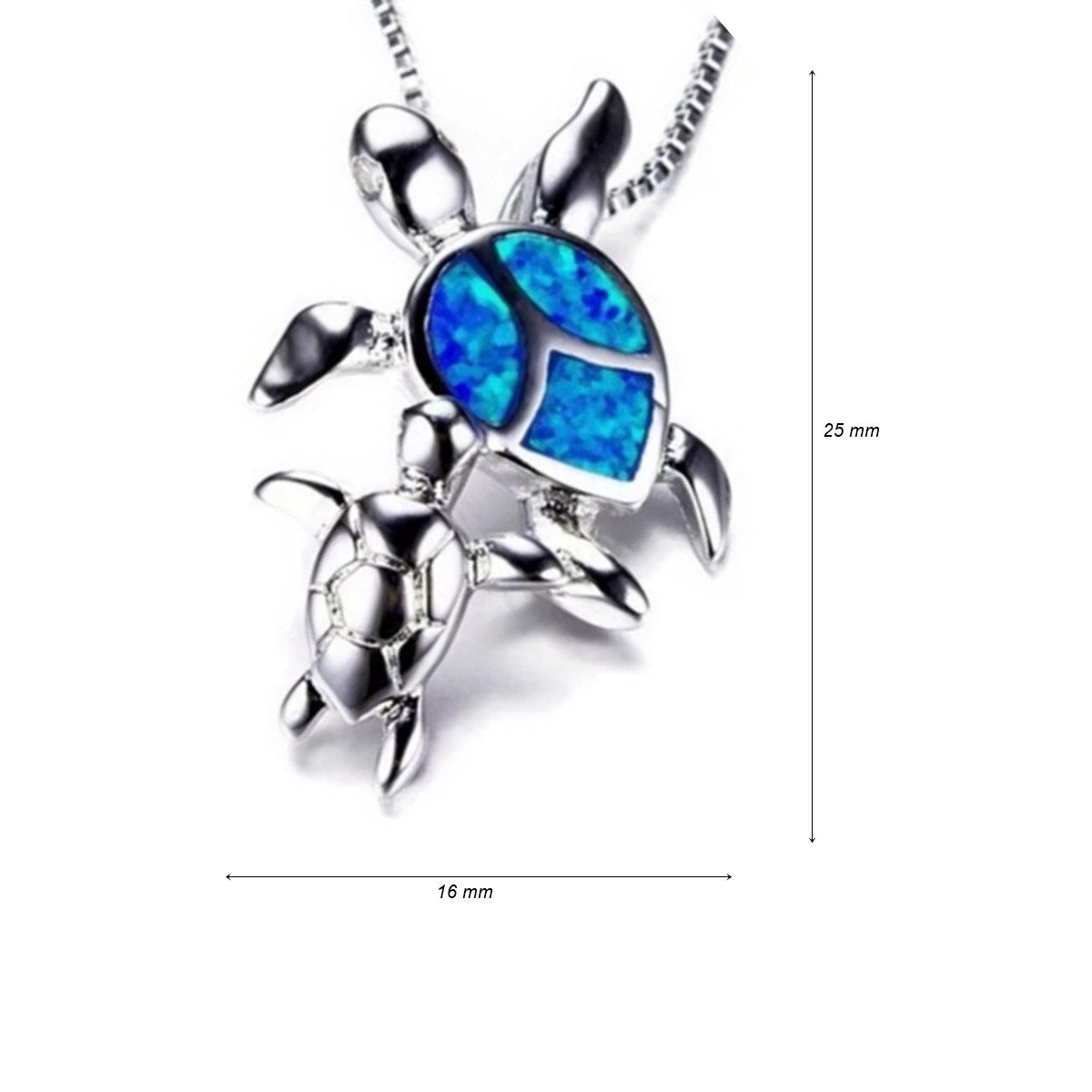 ELLAWIL Kette mit Anhänger Halskette Edelstahlkette Venezianerkette mit Sch günstig online kaufen