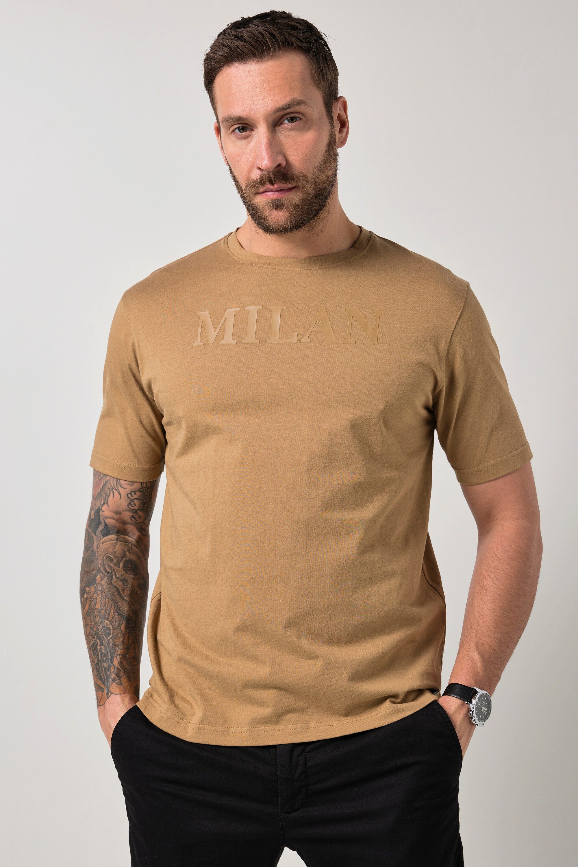 T-Shirt T-Shirt Halbarm Brustprint