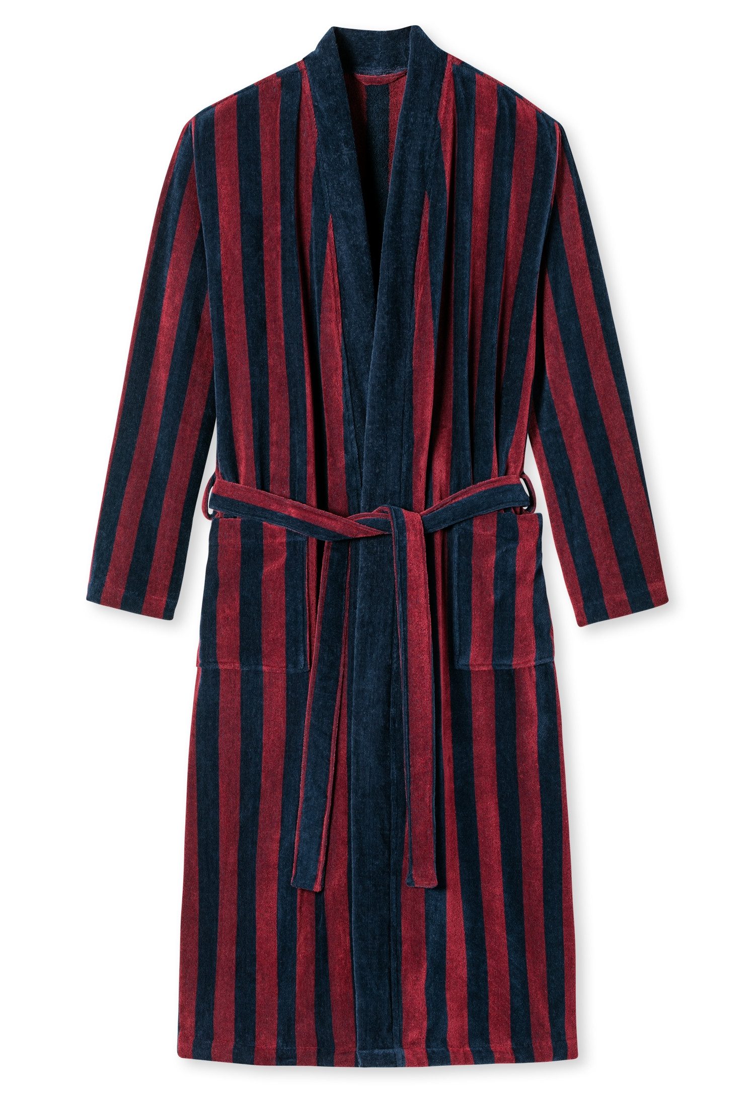 Schiesser Bademantel - ideal für Zuhause, Sauna, Spa und Wellness, Midi, Ba günstig online kaufen