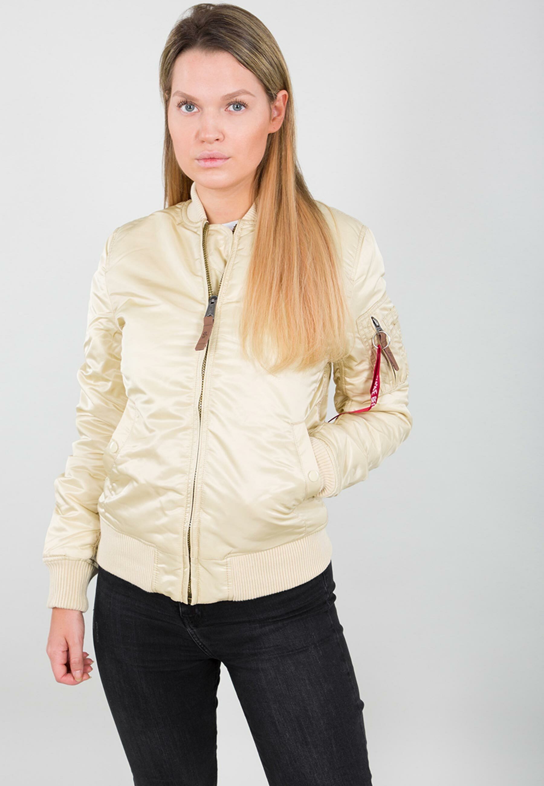 59 Women Bomberjacke Alpha Bomber Flight - Jackets Industries Industries Wmn Alpha caramel VF MA-1 &