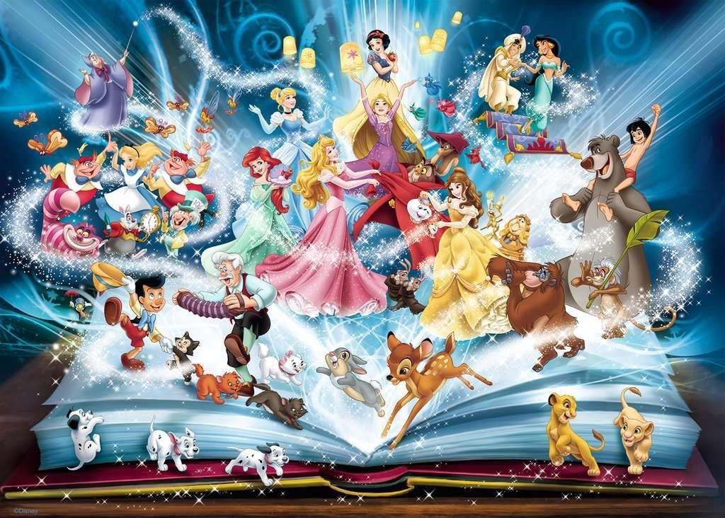 Ravensburger Puzzle Ravensburger, Disneys magisches Märchenbuch, 1500 Teile Puzzle, 1500 Puzzleteile, Made in Europe