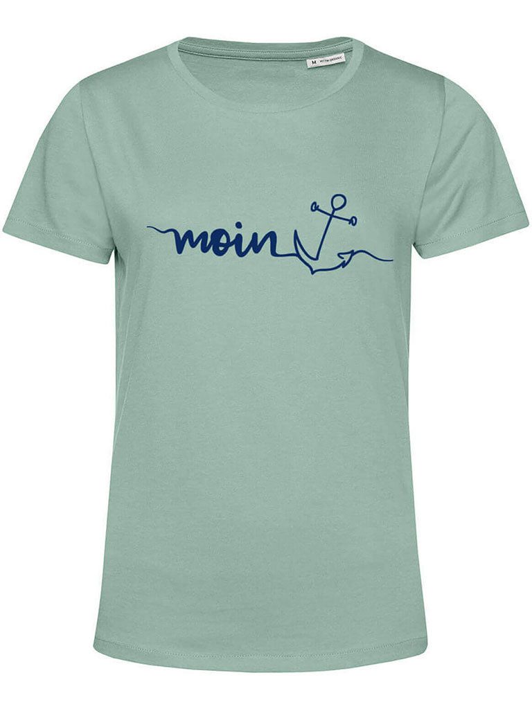 tomBrook T-Shirt Damen Kurzarm-Shirt mit Moin-Anker-Print günstig online kaufen